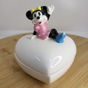 Disney Minnie Mouse Trinket Box - Made in Japan